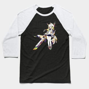 Azur Lane Ayanami Pop Art Baseball T-Shirt